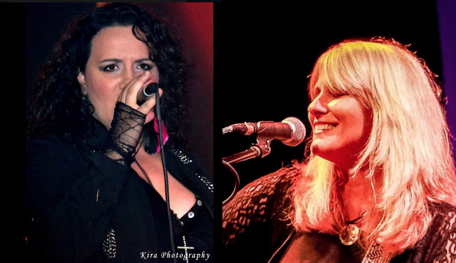 Robyn and Tiffany as Nancy and Ann Wilson of Heart!
